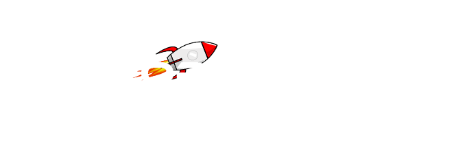 SeoRocket.lt logotipas baltas