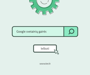 Google svetainių gairės