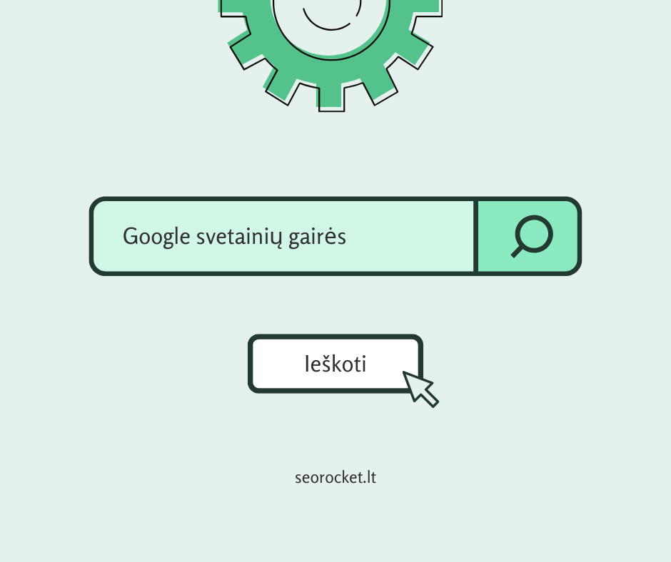 Google svetainių gairės