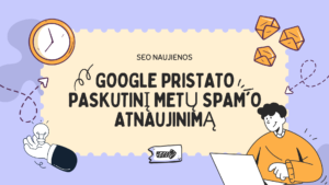 Google pristato paskutinį metų spam'o atnaujinimą