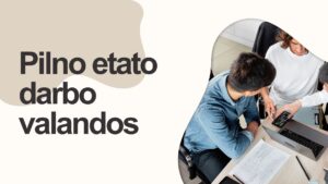 Pilno etato darbo valandos