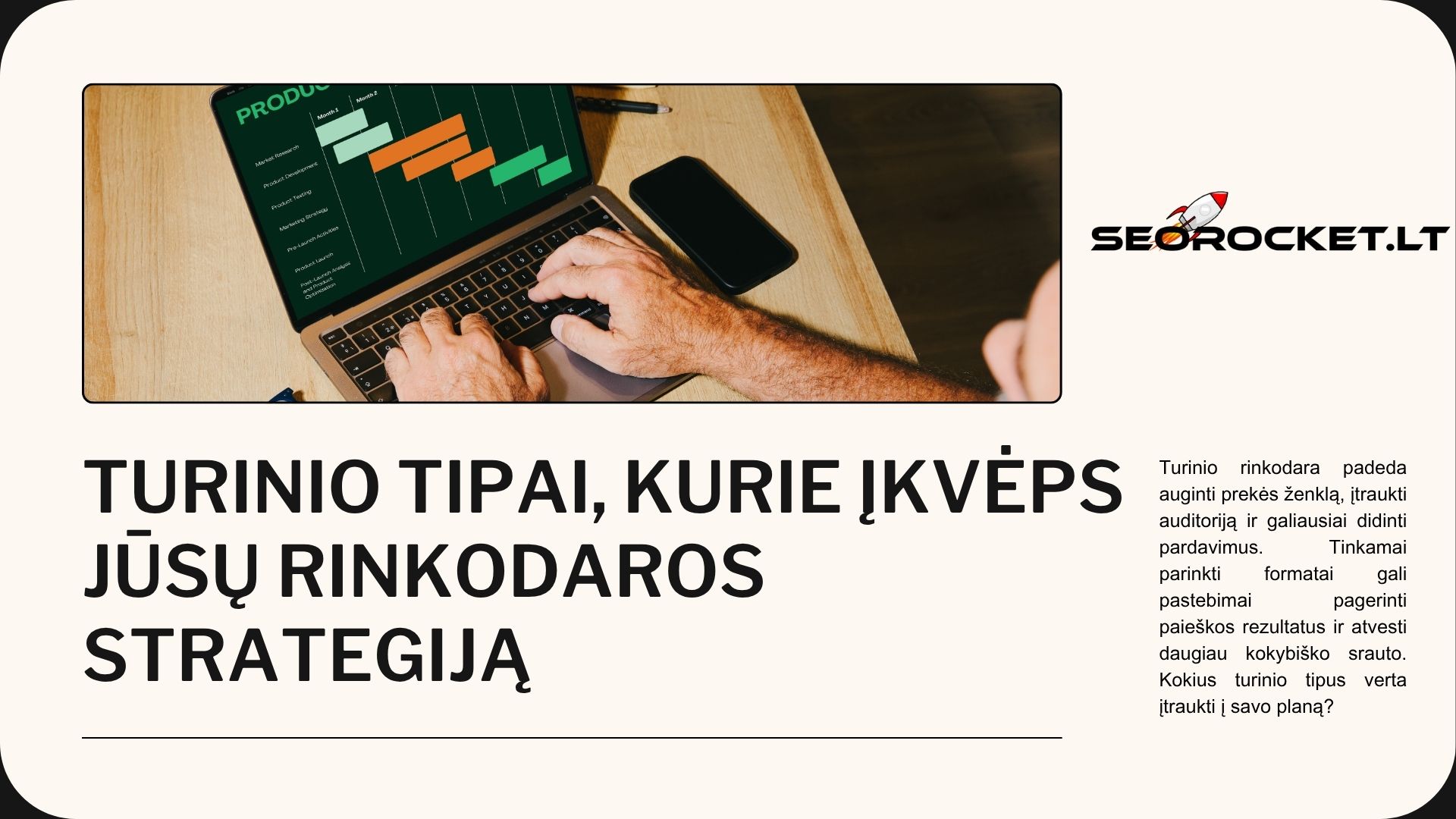 Turinio tipai ikvepiantys rinkodara