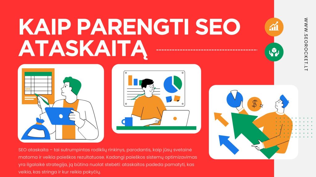 seo ataskaita