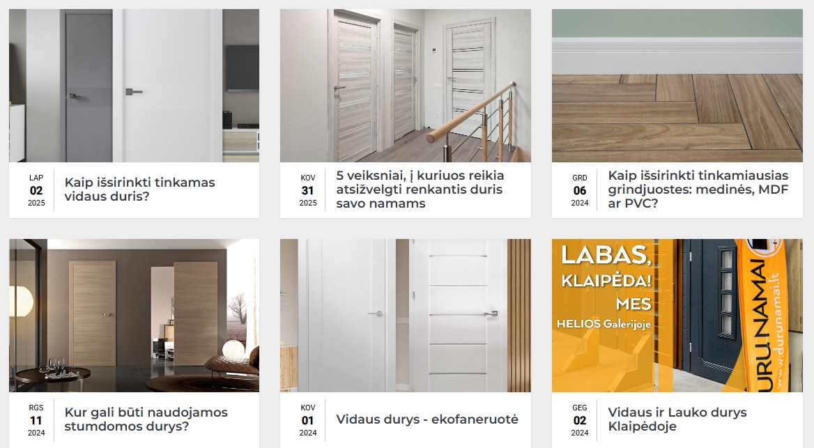 DuruNamai.lt tinklaraštis