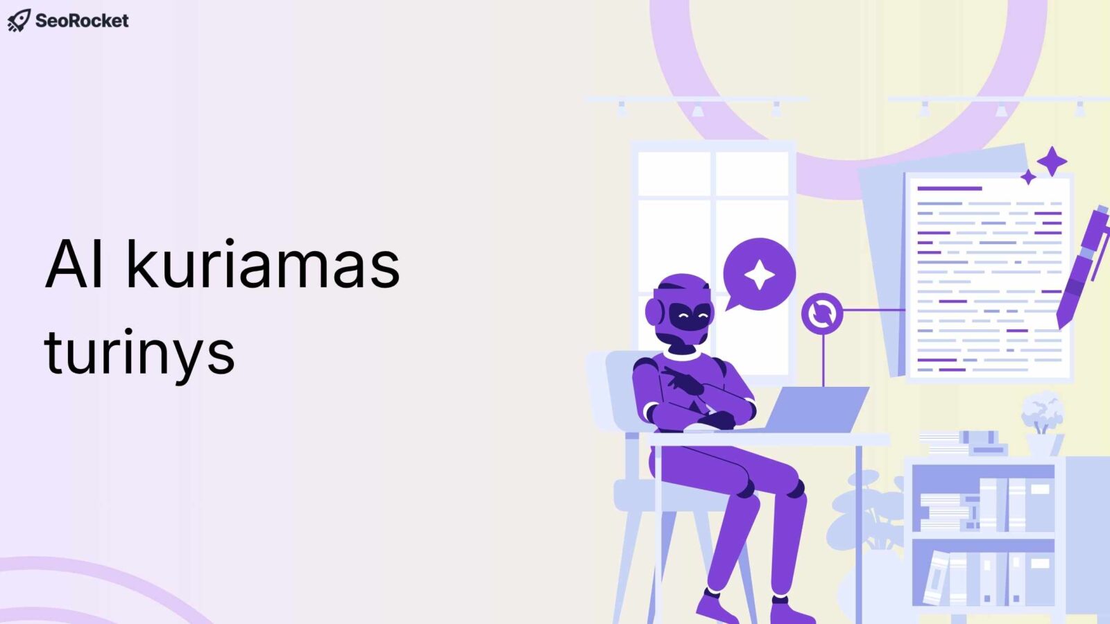 AI kuriamas turinys